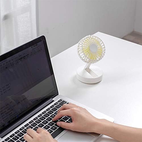 ShiningLove מתקפל מאוורר חשמלי USB שקט נייד למעונות משרד ביתי מאוורר שולחן עבודה קטן קיץ מאוורר חשמלי