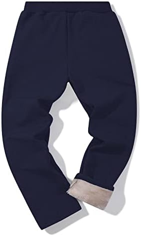 מכנסי טרנינג עם שרפה של Pehmea מכנסיים מרופדים חורפים מכנסיים פליס
