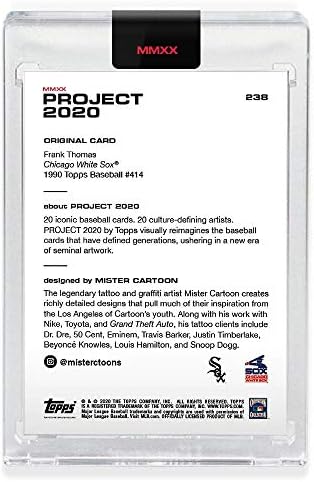 2020 Project Topps 2020 מאת Don C 73 פרנק תומאס /11969 White Sox