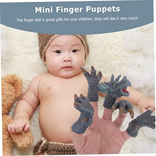 טוינדונה 1 סט דינוזאור אצבעות בובה צעצועים חינוכיים לילדים צעצועי פעוטות חינוכיות לילדים צעצועים צעצועים גודי