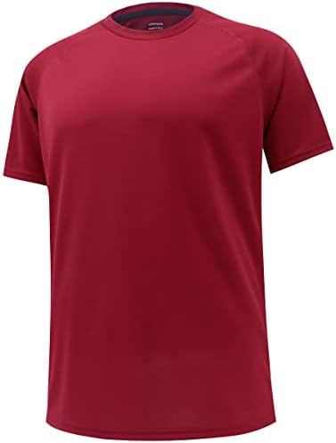 חולצות אימון לגברים שרוול קצר - חולצות טירוף יבש פיתול לחות - חולצות כושר גברים אתלטים, חולצות ריצה