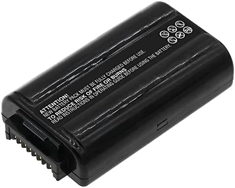 Synergy Digital Barcode Scanner סוללה, תואמת לסורק ברקוד Zebra Hxt15-Li, קיבולת גבוהה במיוחד, החלפה לסוללת