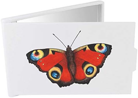Azeeda 'Peacock Butterfly' Compact/Travel/Pocket Migup מראה