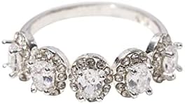 סגסוגת יהלומי טבעת נשים גבוהה סוף רוח יהלומי טבעת יום הולדת האהבה יום מתנת טבעת 2000 טבעות