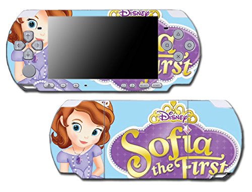 סופיה הנסיכה הראשונה פיות אמבר משחק וידאו ויניל מדבקה מדבקה עטיפה של Sony Psp PlayStation Portable Slim
