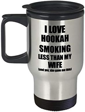 נרגילה מעשן בעל נסיעות ספל נסיעות מצחיק רעיון למתנה של ולנטיין לבעל שלי מאישה אני אוהב תה קפה