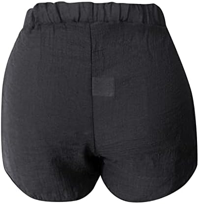 מכנסיים קצרים לנשים בקיץ מזדמן נוח טרקלין טהור מכנסי חוף קצרים רופפים מתאימים מכנסיים קצרים מותניים קצרים מכנסיים