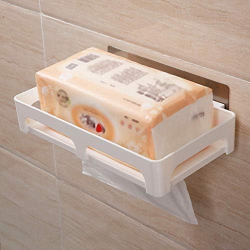 UXZDX Cujux מתלה אמבטיה רב -פונקציונלית, מתלי רקמות רכובים בקיר, מתלי קיר בחינם, מתלי אחסון לשירותים