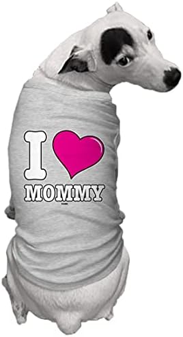 טומבו אני אוהב חולצת כלבים של אמא