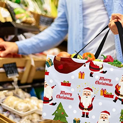 סל קניות לשימוש חוזר של חג שמח חג שמח שקיות מכולת פיקניק ניידות תיק קניות סל כביסה