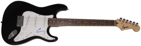 קורי טיילור חתם על חתימה בגודל מלא פנדר סטרטוקסטר גיטרה חשמלית עם אימות בס של בקט-סולן סליפנוט, סטון