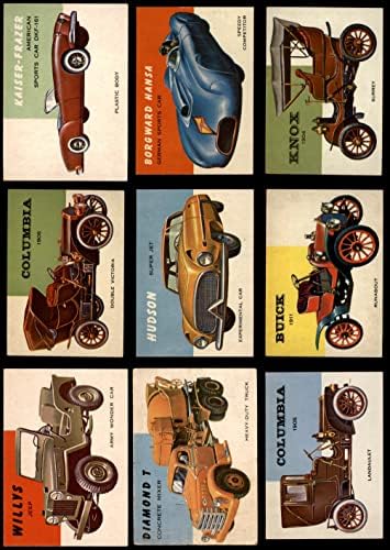 1954 Topps World על גלגלים מספר נמוך סט שלם EX/MT