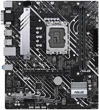 ASUS PRIME H610M-A D4-CSM LGA 1700 MICRO ATX DDR4 לוח האם