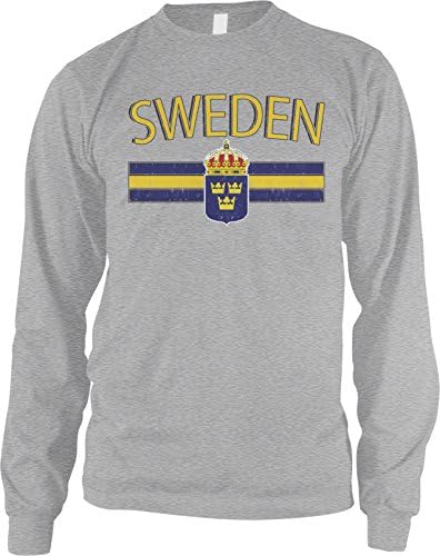 דגל שוודיה של אמדסקו ושבדי כפרי, זרועות שוודיות חולצה שרוול ארוך
