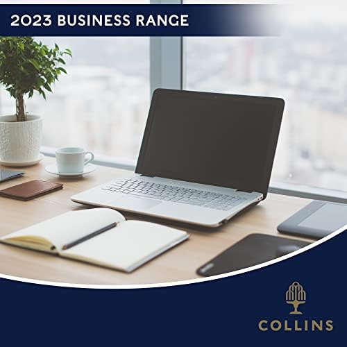 Collins Essential A5 שבוע לצפייה ב 2023 יומן - כחול בהיר - יומן שבועי של שנה קלנדרית, יומן ומתכנן
