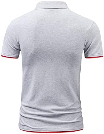 חולצות טולו של פולו קיץ גברים צמרות שרוול קצר מזדמן צוואר צוואר רוכס