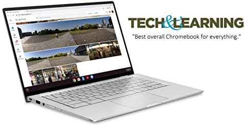 ASUS Chromebook Flip C434 2 במחשב נייד 1, 14 מסך מגע FHD 4-כיווני NanoEdge, Intel Core M3-8100y מעבד, 4GB