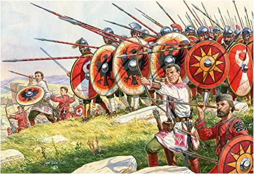 מיני אמנות פלסטיקה חיל רגלים רומי. המאה הרביעית-החמישית