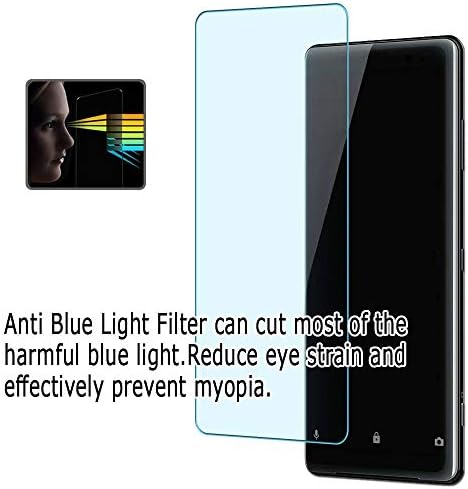 3 מארז אנטי כחול אור מסך מגן סרט, תואם עם גרמין היתוך חוטית מרחוק 2.6 משמר מגן לא מזג זכוכית מגיני