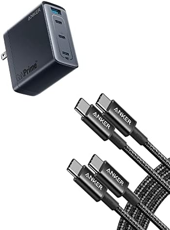 ANKER USB CHARGER, ANKER 747 מטען GANPRIME 150W, PPS 4-PORT מטען קיר מתקפל מהיר קומפקטי, ו-