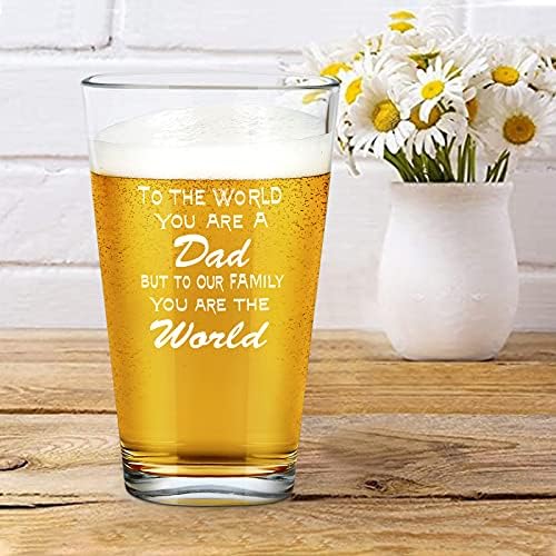מתנת אבא מצחיקה ביום האב, כוס בירה עולמית לאבא, כוס בירה ייחודית לאבא, אבא חדש, בעל, מתנה ביום האב, יום