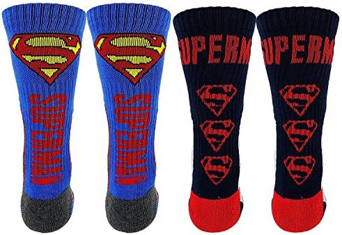 קומיקס סופרמן אתלטי גרבי 2 זוגות חבילה