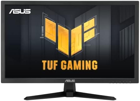 משחקי ASUS TUF 24 אינץ '1080p צג - HD מלא, 165 הרץ, טשטוש תנועה נמוכה קיצונית, 0.5ms, FreeSync Premium,