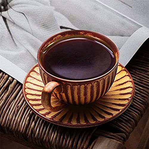 דודונה קרמיקה משרד כוס קפה עם צלוחית סט יצירתי זוג אחר הצהריים ספל תה פשוט חרסינה לאטה ספל קפה