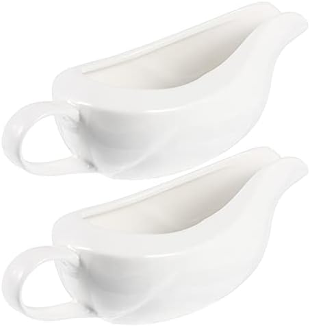 קפה שמנת קפה סירופ 2 יחידות קרמיקה רוטב סירת חלב כפית לבן תיבול צלחת מערבי אספקת מזון קפה שמנת קפה סירופ