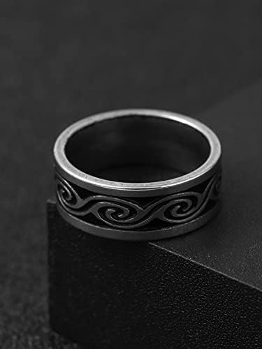 טבעות לנשים גברים חקוק פירוט טבעת