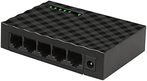 מחברים 5 מתג Gigabit יציאה 10/100/1000 מגהביט לשנייה RJ45 LAN Ethernet רשת שולחן עבודה מהירה מיתוג רכזת