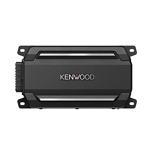 Kenwood KAC-M5001 600W MONO מגבר דיגיטלי קומפקטי לרכבי רכב, ים, UTV ו- MotorSport, שלדת אלומיניום
