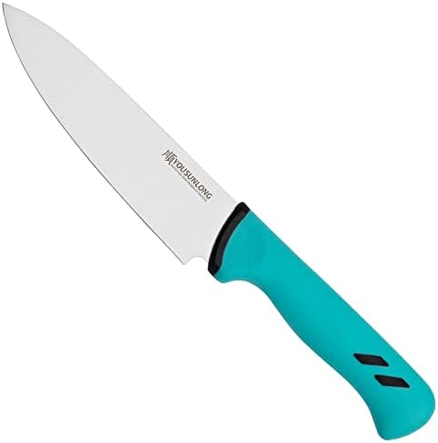 סכין שף יוסונלונג - 7 אינץ ' - פרימיום מוליבדן מוליבדן מוליבדן גבוה - סכין קצבים לעיבוד בשר - ידית ארגונומית