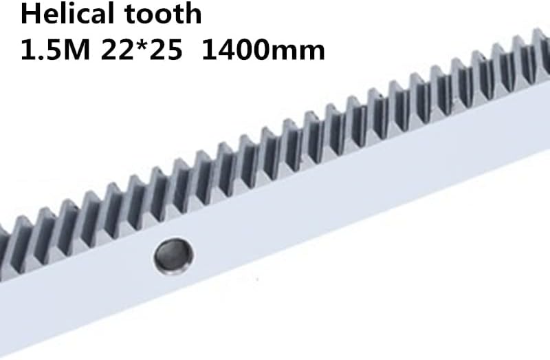 1.25 מוד 1.5 מ '22 * 25 * 1400 מ מ מתלה הילוכים שיניים ישרות מתלה שיניים דיוק מתלה נתב לאורך זמן 2.5