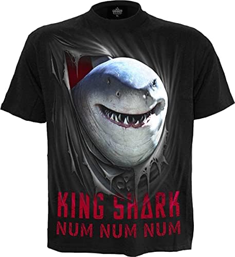 DC קומיקס - קינג כריש - num num - חולצת טריקו שחור