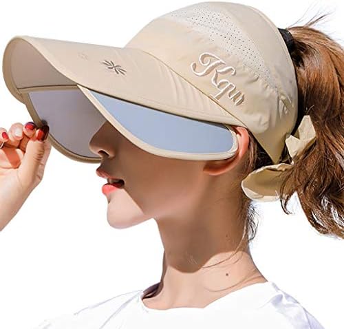 נשים קיץ שמש בייסבול כובעי בייסבול עם חור קוקו ללא גב עניבה לאחור מגני כובעים מוצקים חלולים