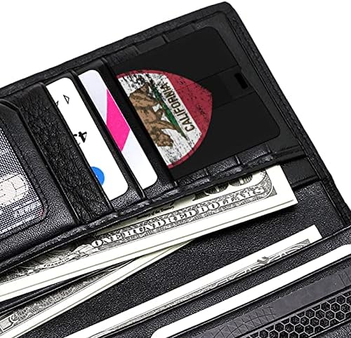 קליפורניה דוב עשב עשבים לב כרטיסי בנק אשראי USB כונני פלאש נייד זיכרון נייד כונן אחסון מפתח 32 גרם