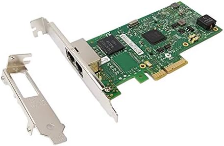 Hinyseno יציאה כפולה RJ-45 10/100/1000 מגהביט לשנייה PCI-express x 4 Gigabit Ethernet Server מתאם