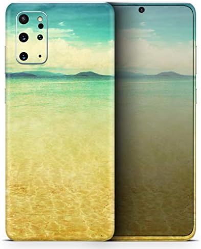 תכנן Skinz וינטג 'סצנת חוף תוססת מגן מגן מדבקות ויניל עוטף כיסוי עור תואם ל- Samsung Galaxy S20