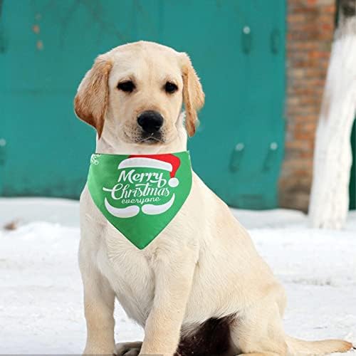 צווארון כלבים מותאם אישית מחמד מחמד כלב כפול חג המולד מגבת חיות מחמד כלב תחבוש משולש מסיבת מגבת חיות מחמד לצווארוני