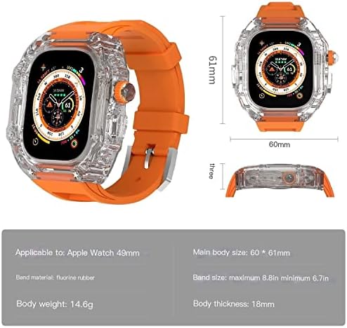 ILAZI עבור Apple Watch Ultra 49 ממ סדרה להקת 8 7 7 6 5 4 SE צמיד רצועת צמיד שעון מוטות MOD ערכה מחוספסת