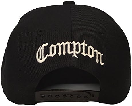 מועדון העובדים בקליפורניה קומפטון כובע שחור סנאפבק