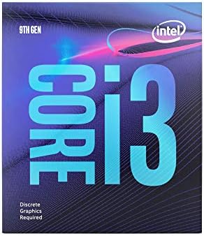 Intel Core I3-9100F מעבד שולחן עבודה 4 ליבה עד 4.2 ג'יגה הרץ ללא מעבד גרפיקה LGA1151 300 סדרה 65W