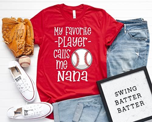 בייסבול ננה חולצה בייסבול משחק יום חולצה טאצ ' דאון חולצה בית ספר רוח חולצה בייסבול צוות מתנה