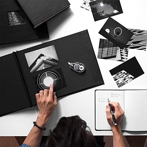 דפי מילוי של Kolo למילוי ניופורט 8.5x11 אלבום, שחור