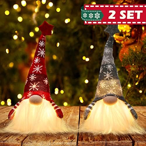 חצאיות גנום מואר חג המולד וחצאיות עץ חג המולד 48 אינץ 'מחצלת עץ פרווה לבנה