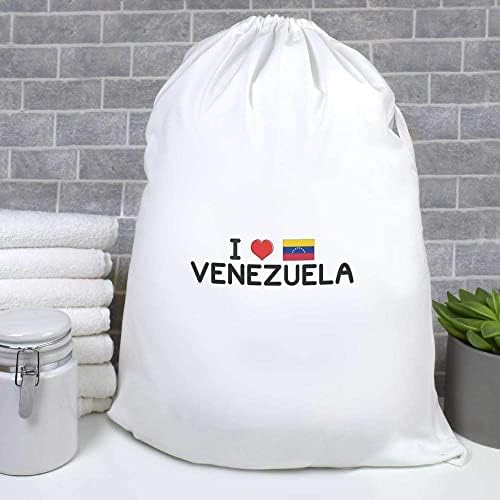 אזידה' אני אוהב ונצואלה ' כביסה/כביסה / אחסון תיק