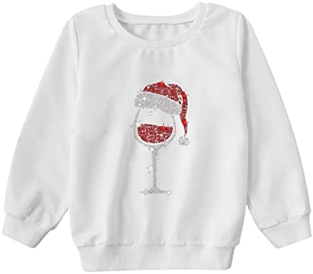 נרהברג גרפי סווטשירט מכוער לחג המולד מצחיק סווטשירט סווטשירט סווטשירטים כוס יין חולצות מודפסות חולצות