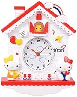 שעון שולחן עבודה של Jovium 12 אינץ 'קריקטורה שעוני קיר גדולים ילדים חדר שינה תלויים שעון שקט