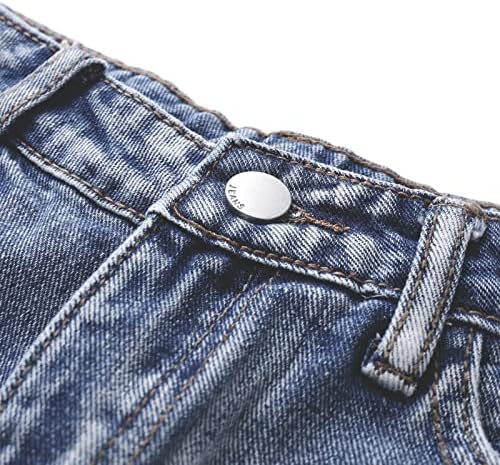 גבוהה מותן דק חור מכנסיים קצרים נשים ג 'ינס דק בציר קיץ מכנסיים בציר סקסי קיץ ג' ינס מכנסיים עם כיסים